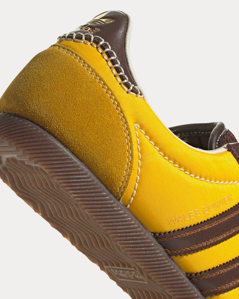 Adidas x Wales Bonner Japan Cream Hazy Yellow Low Top Sneakers - 4