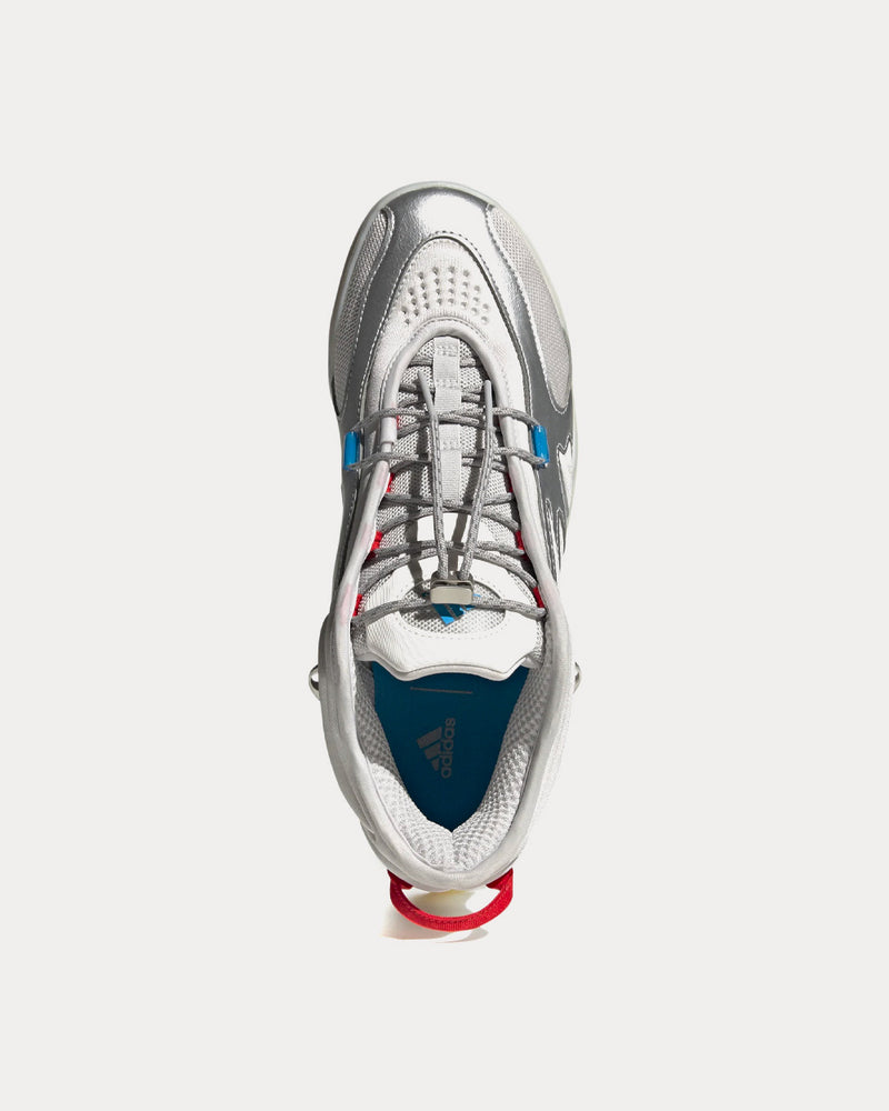 Adidas x 032c GSG Trail Grey One / Mgh Solid Grey / Solar Blue Mid Top Sneakers - 2