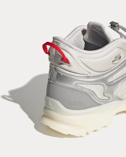 Adidas x 032c GSG Trail Grey One / Mgh Solid Grey / Solar Blue Mid Top Sneakers - 4