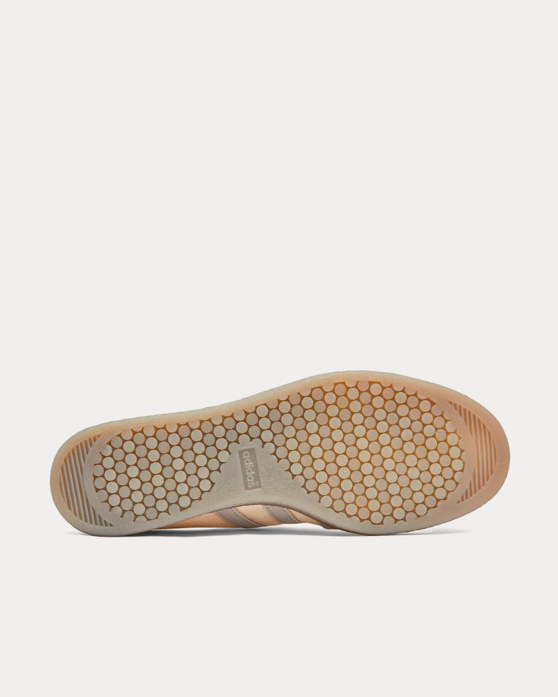 Adidas Tobacco Gruen Cream White / Bliss / Light Brown Low Top Sneakers - 5