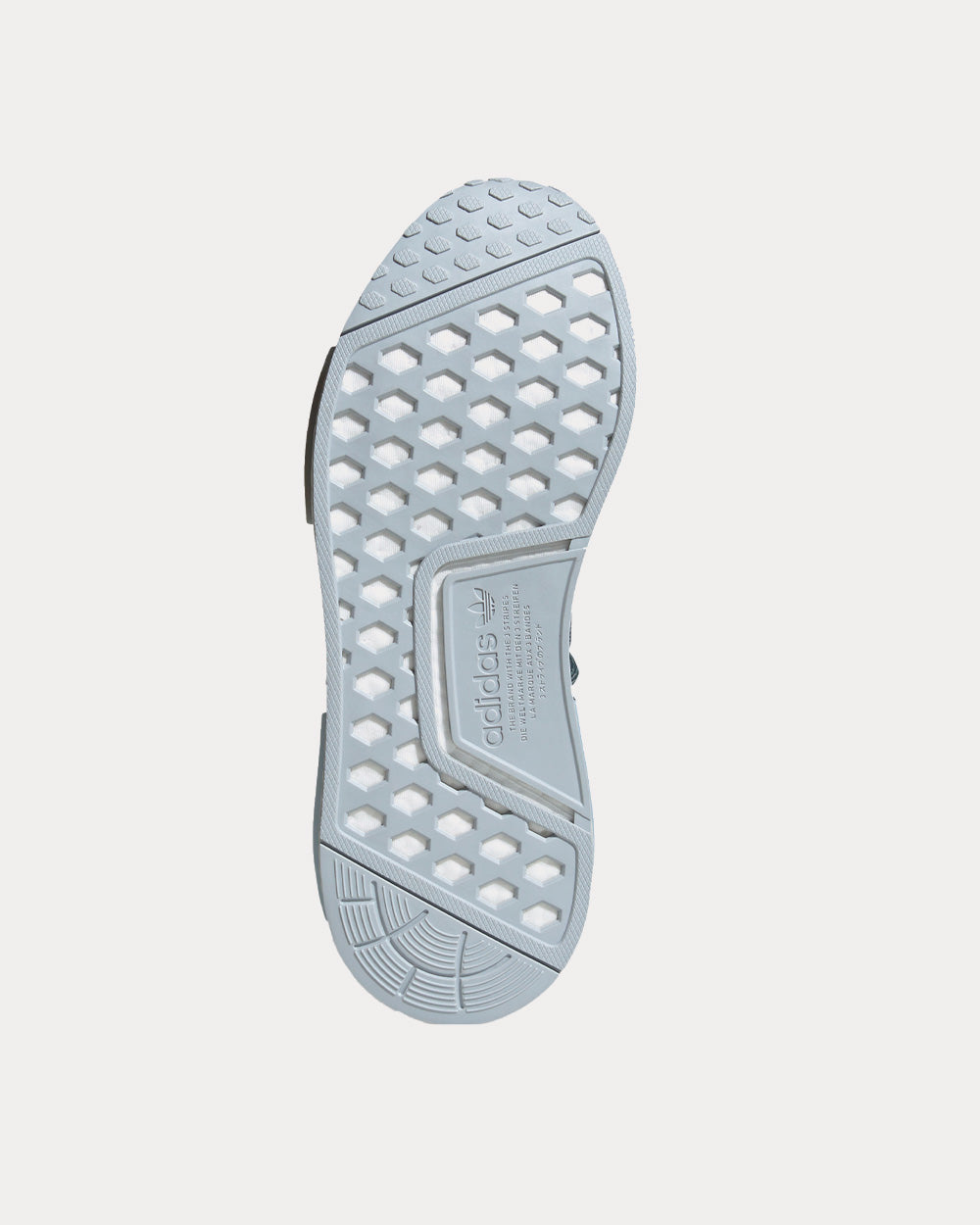 Adidas x Pharrell Williams - HU NMD Grey / Blue Low Top Sneakers