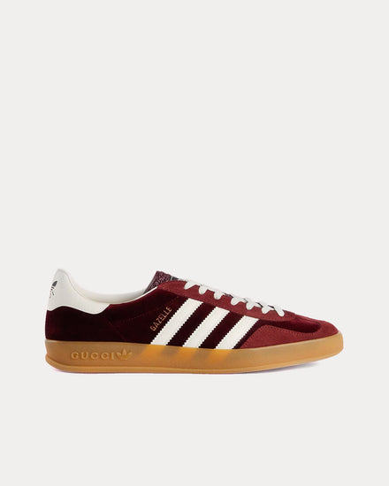 adidas x Gucci Gazelle Burgundy Velvet Sneakers Red / Gucci - US / US adidas x Gucci Gazelle Burgundy Velvet Sneakers Red / Gucci - US / US