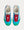 Adidas x Gucci - Gazelle Light Blue Silk Duchesse Low Top Sneakers
