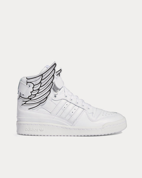 halvleder Gøre husarbejde Fordøjelsesorgan Adidas x Jeremy Scott JS New Wings Footwear White / Black High Top Sneakers  - Sneak in Peace