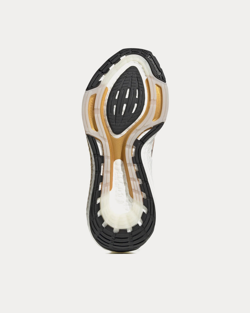 Adidas x Marimekko Ultraboost 21 Core Black / Halo Blush / Gold Metallic Running Shoes - 3