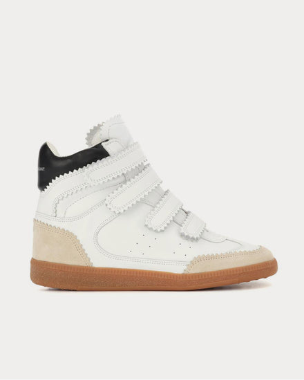 Isabel Marant Bilsy leather White High Top Sneakers - 1