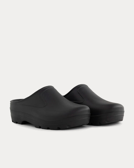 Aime Leon Dore Garden Mule Black Slip Ons - 3
