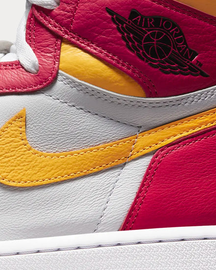 Jordan Air Jordan 1 Light Fusion Red High Top Sneakers - 6