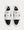 Air Jordan 1 White / Black / White Low Top Sneakers