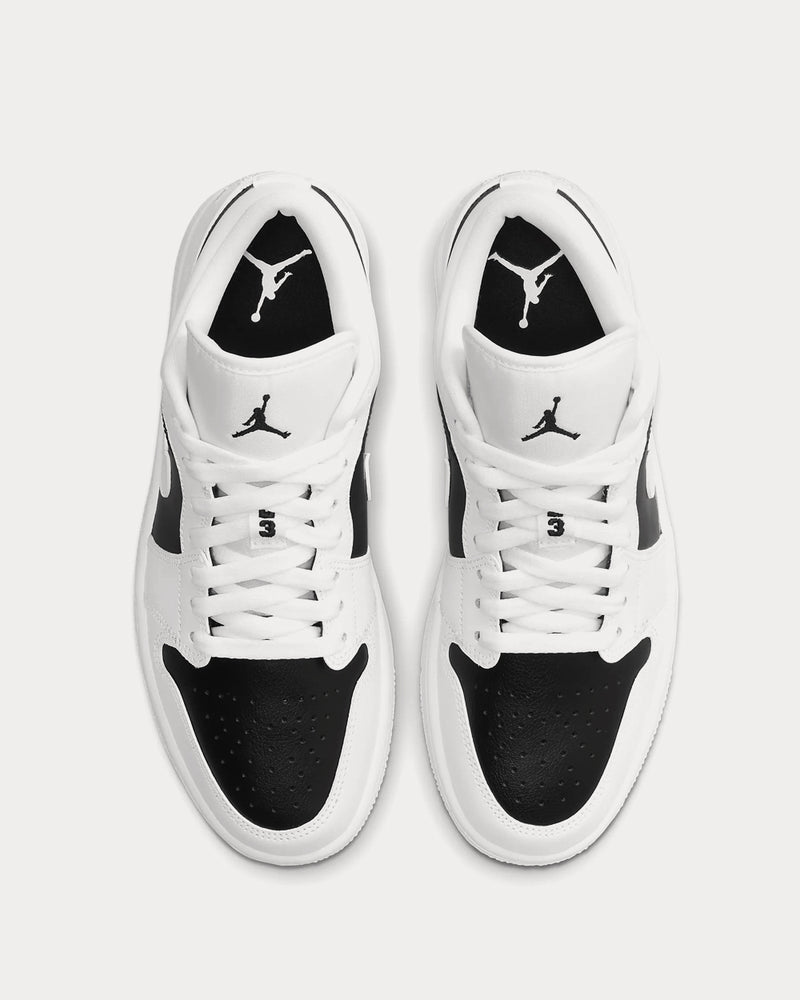 Jordan Air Jordan 1 White / Black / White Low Top Sneakers - 3