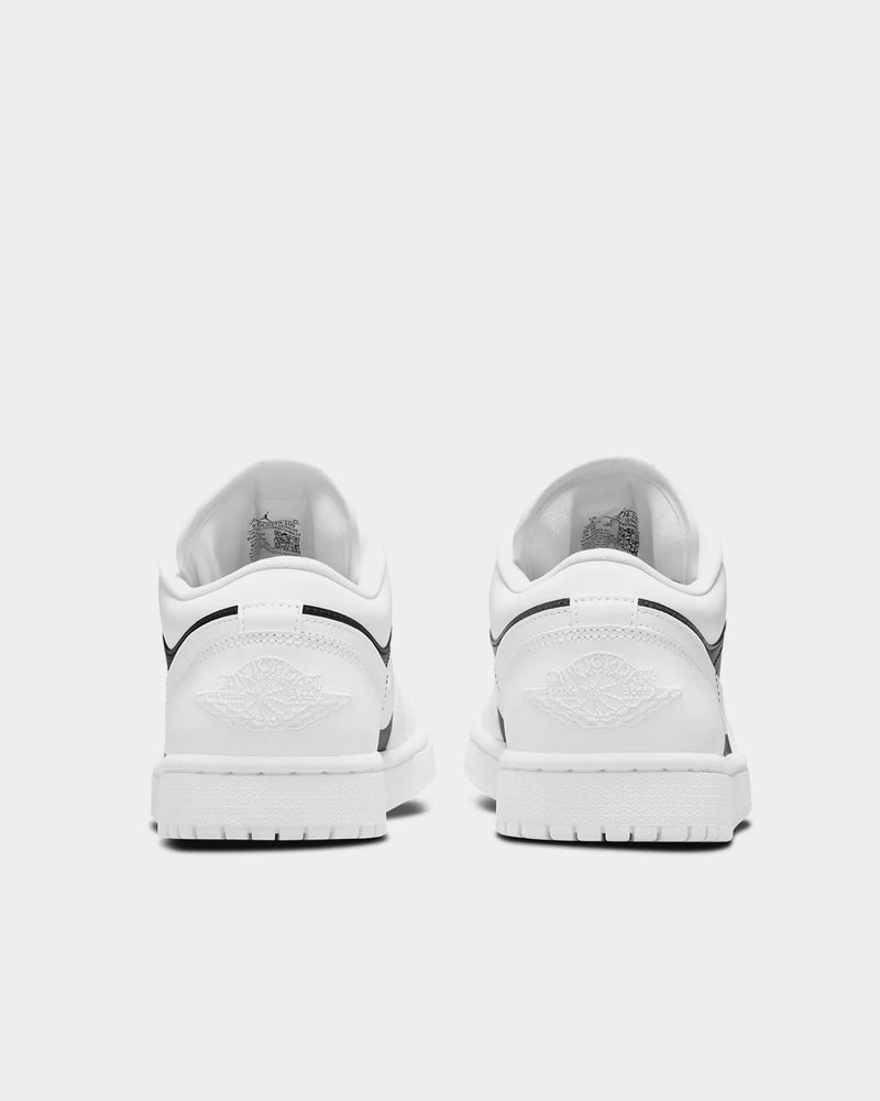 Jordan Air Jordan 1 White / Black / White Low Top Sneakers - 4