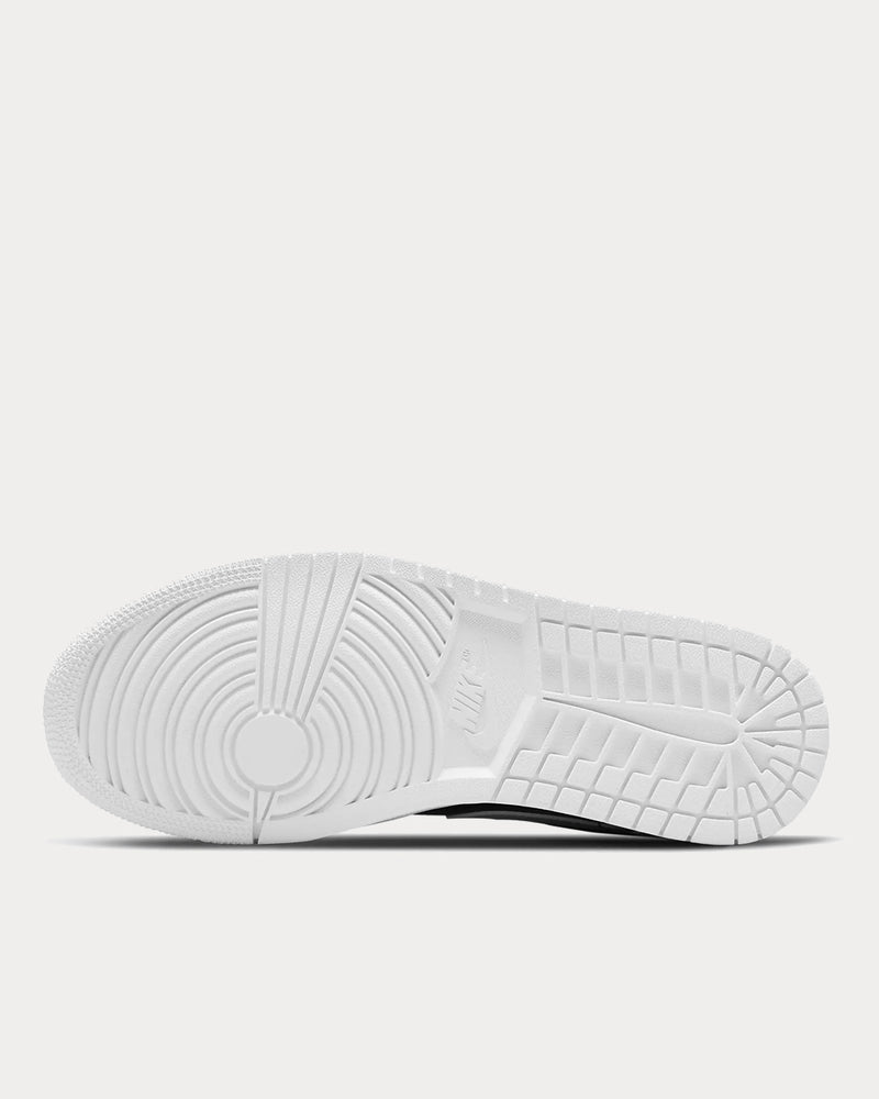 Jordan Air Jordan 1 White / Black / White Low Top Sneakers - 5