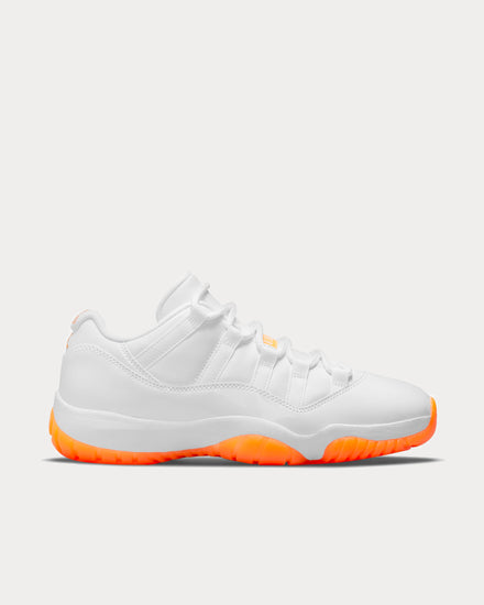 Jordan Air Jordan 11 Retro White / Bright Citrus Low Top Sneakers - 1