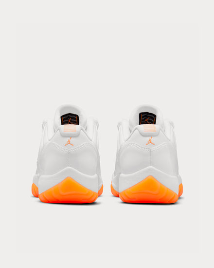 Jordan Air Jordan 11 Retro White / Bright Citrus Low Top Sneakers - 4