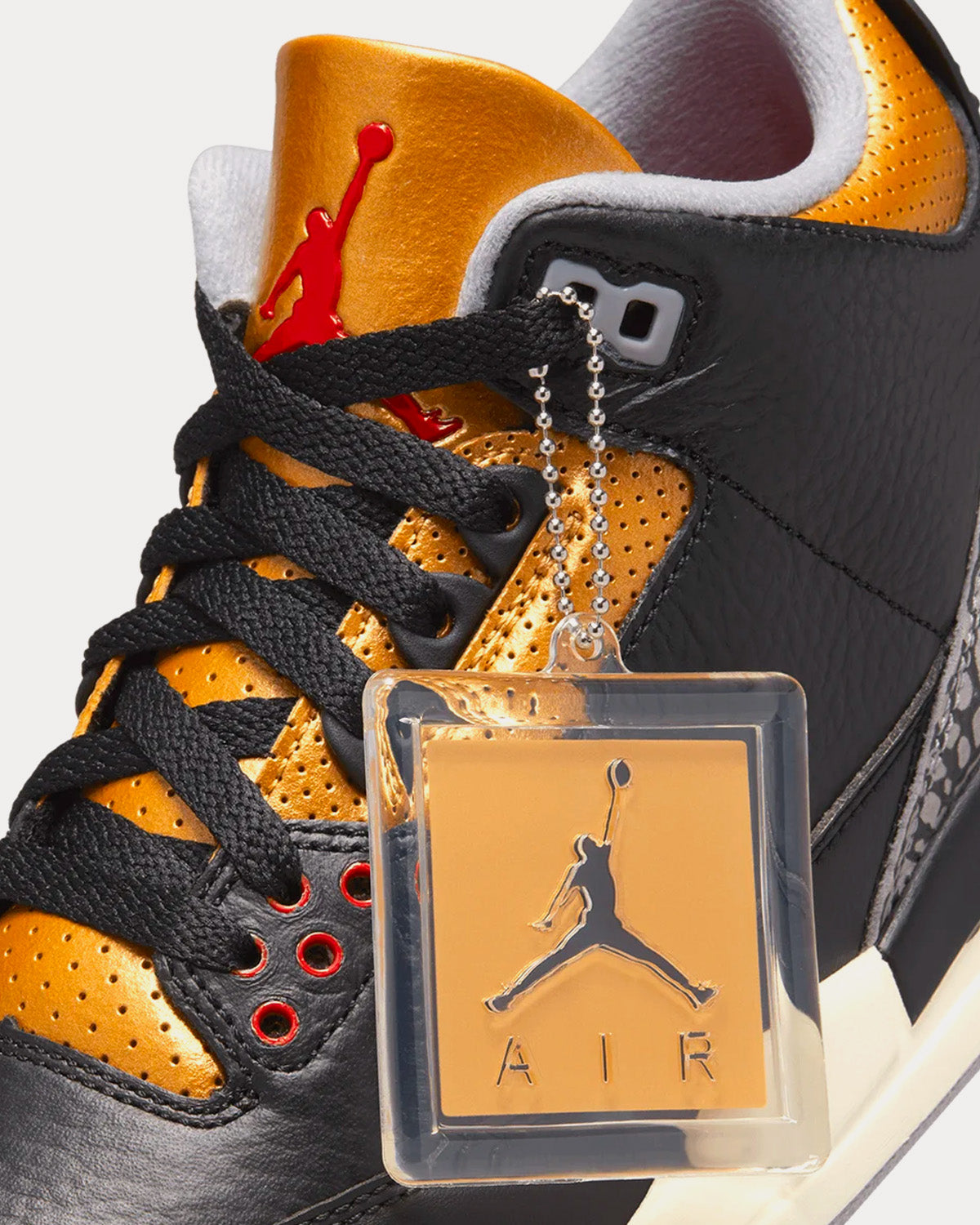 Nike Wmns Air Jordan 3 Retro Black Gold Women Unisex AJ3 Casual Shoes  CK9246-067