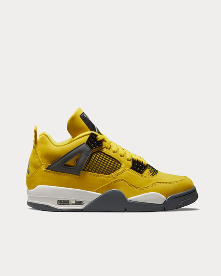 Jordan Air Jordan 4 Tour Yellow High Top Sneakers - 1