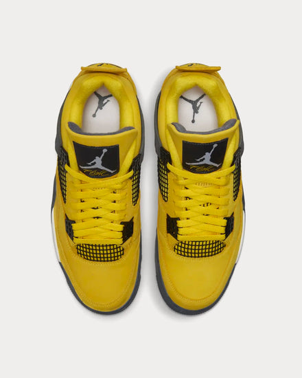 Jordan Air Jordan 4 Tour Yellow High Top Sneakers - 2