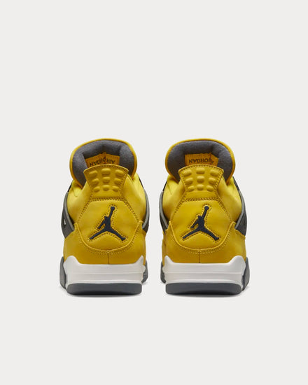 Jordan Air Jordan 4 Tour Yellow High Top Sneakers - 4