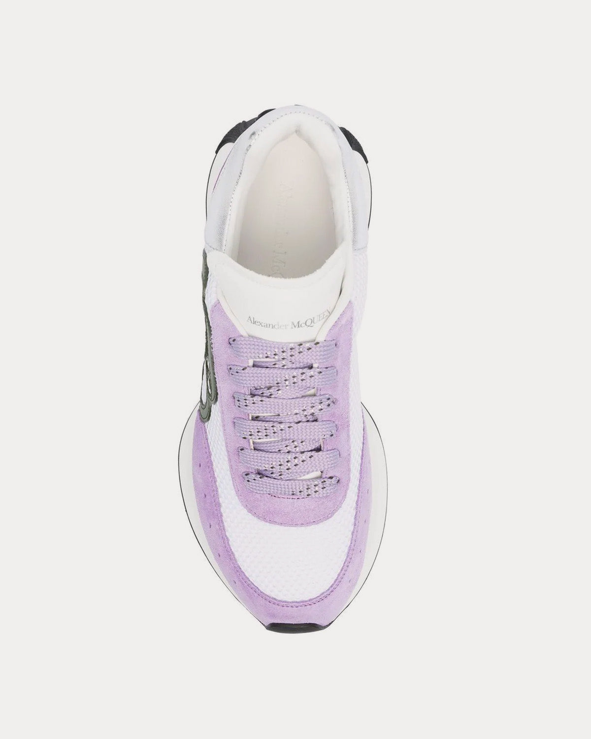 Alexander McQueen - Sprint Runner Purple / White Low Top Sneakers