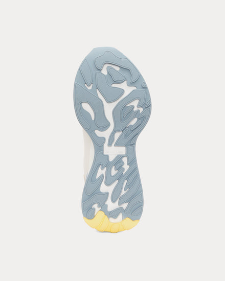 McQueen Sprint Runner White / Yellow / Spring Blue Low Top Sneakers - 3