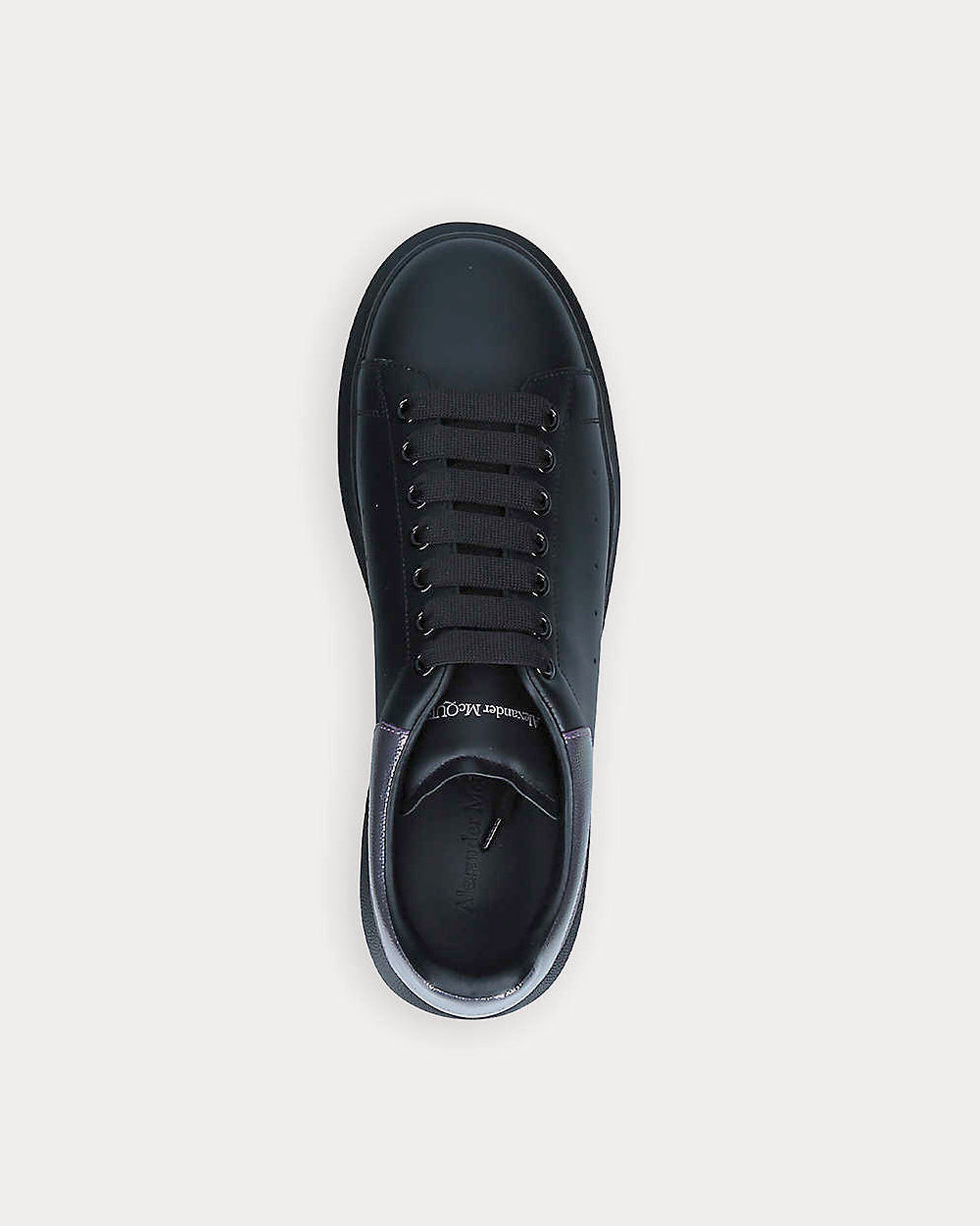 Alexander McQueen - Platform Contrast Panel Black / Iridescent  Low Top Sneakers