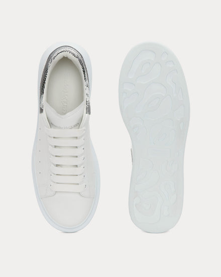 McQueen Oversized Exploded Pixelated Print White / Black Low Top Sneakers - 2