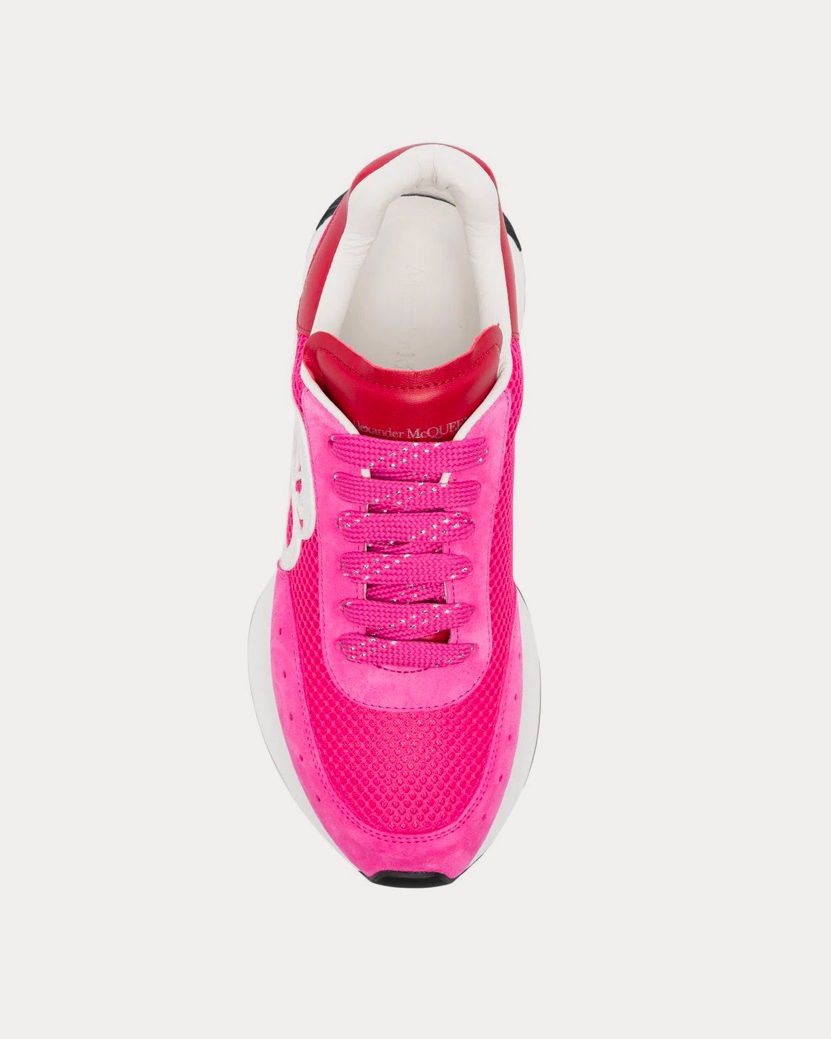 Alexander McQueen - Sprint Runner Pink / White Low Top Sneakers