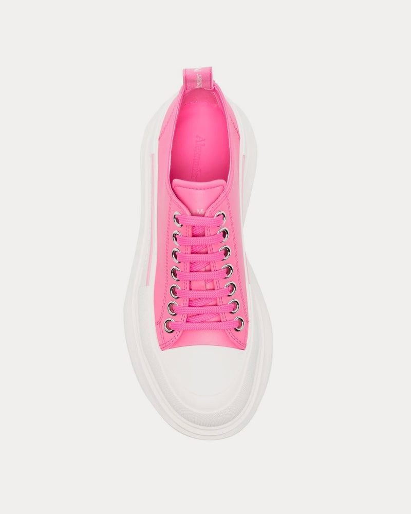 McQueen Tread Slick Pink / White Low Top Sneakers - 2