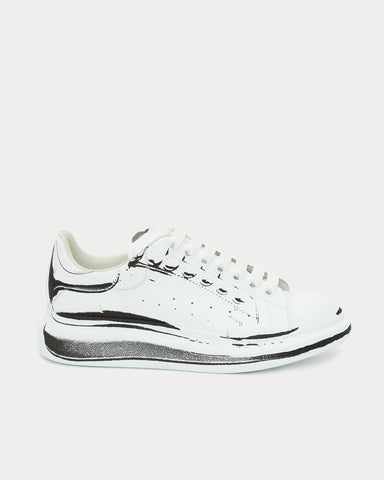 Alexander McQueen Oversized White Low Top Sneakers