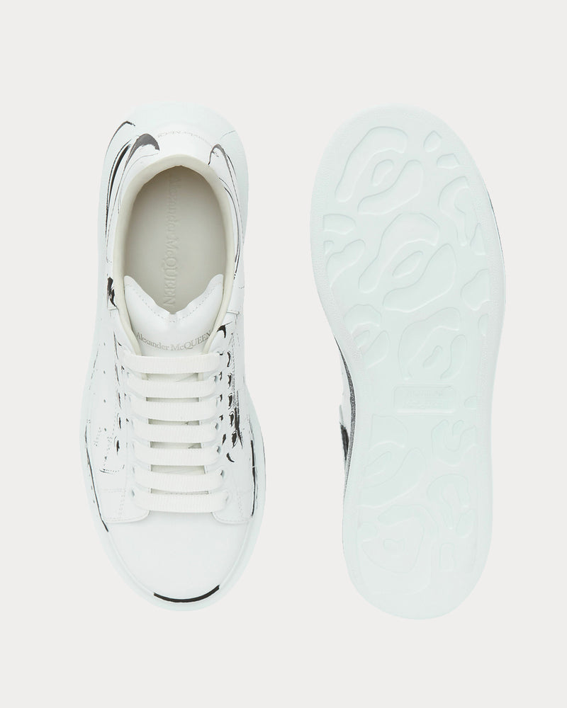 Alexander McQueen Oversized White Low Top Sneakers - 3