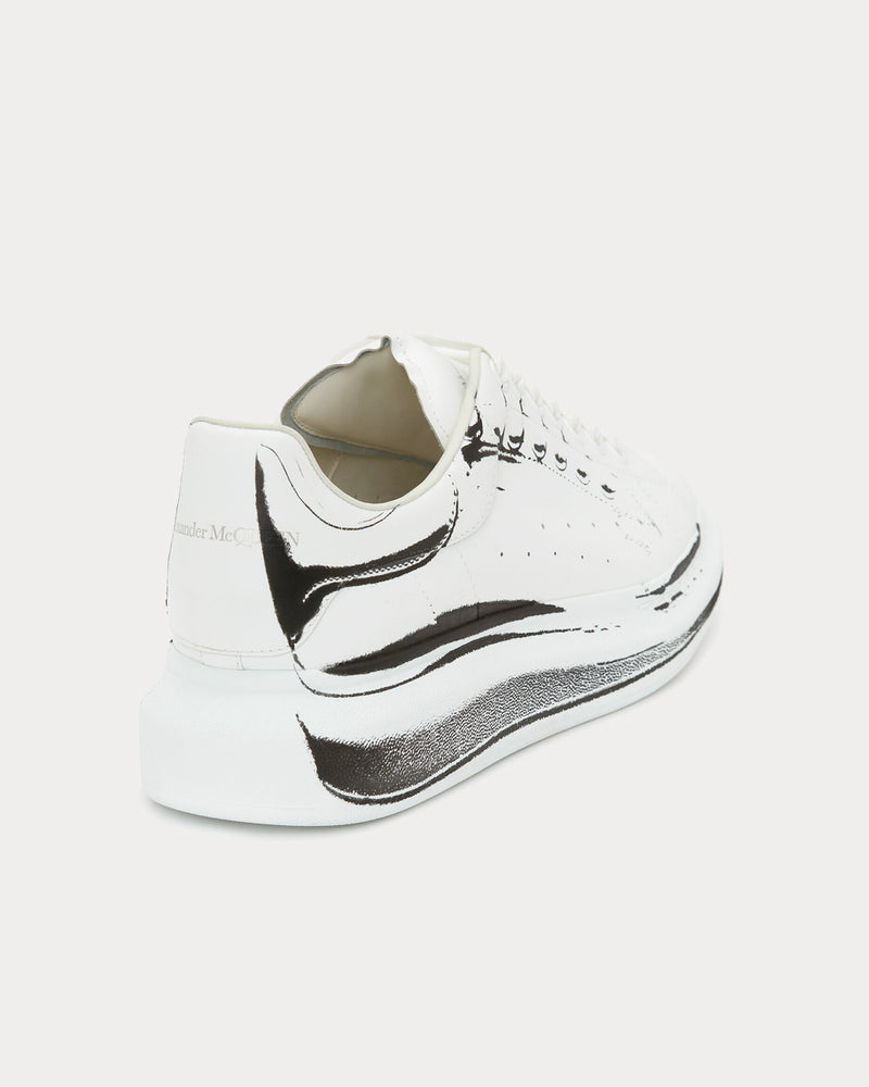 Alexander McQueen Oversized White Low Top Sneakers - 4