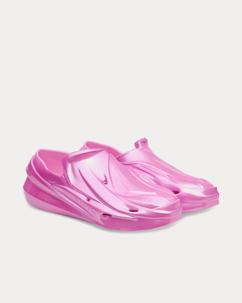 1017 ALYX 9SM Mono Metalic Pink Slip Ons - 2