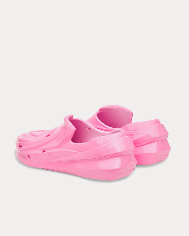 1017 ALYX 9SM Mono Pink Shiny Slip Ons - 3