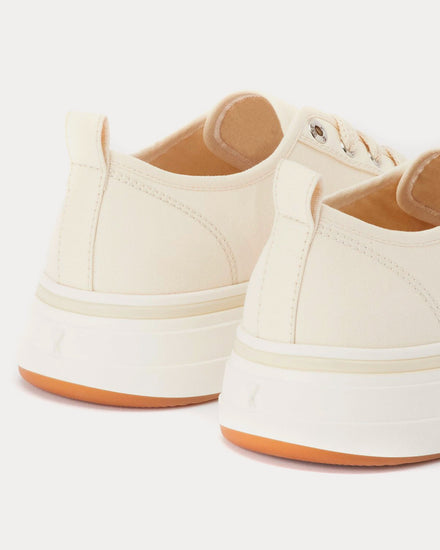 Ami Paris 1980 Canvas Off-White Low Top Sneakers - 2