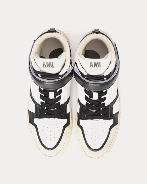 Ami De Coeur Black / White High Top Sneakers