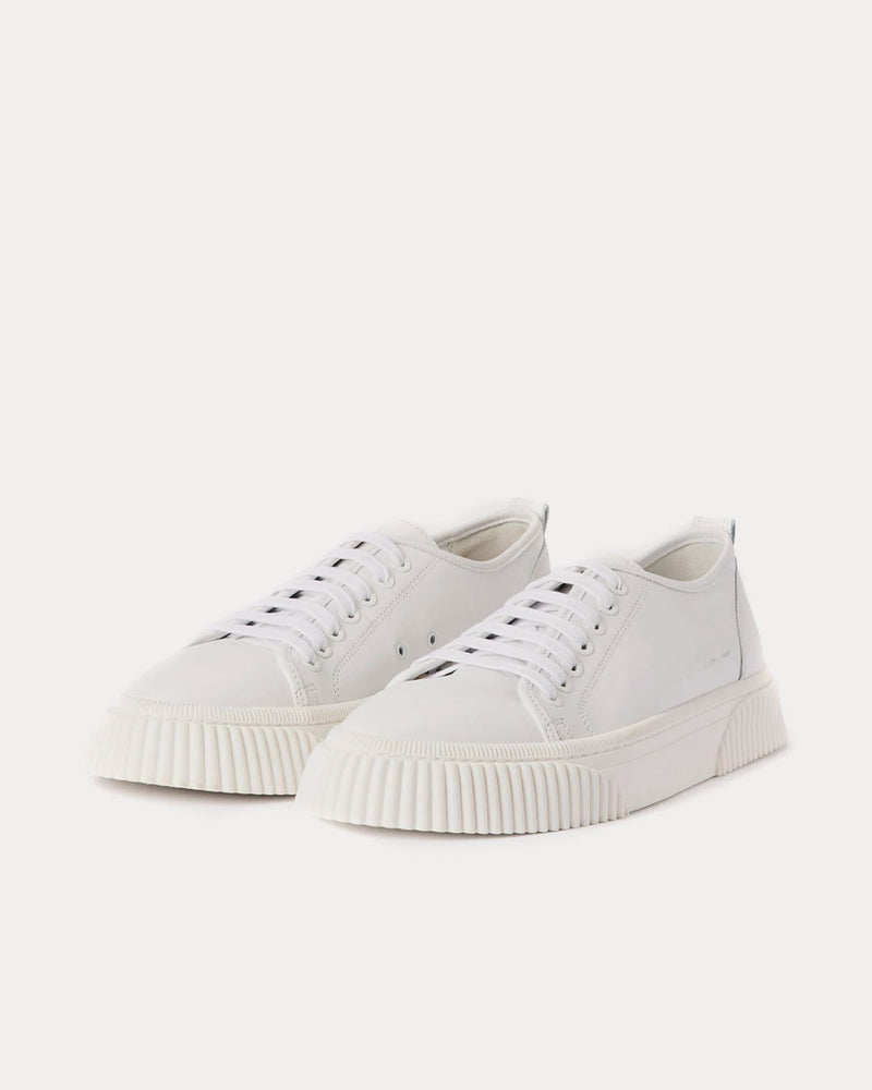 Ami Paris Ami Sole White Low Top Sneakers - 2