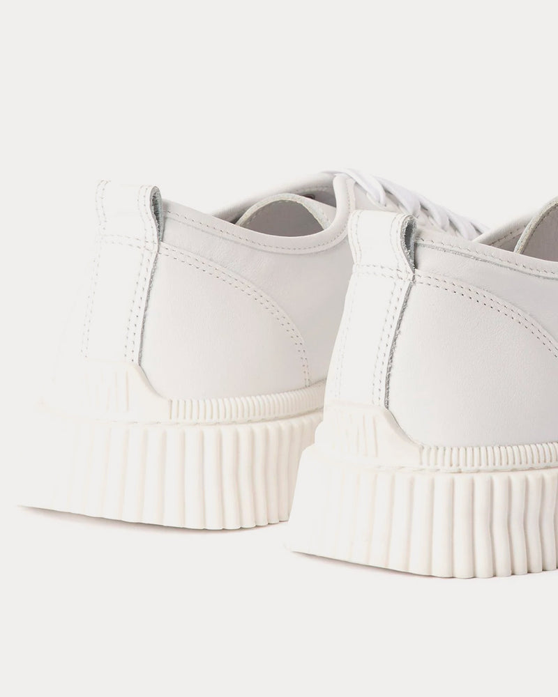 Ami Paris Ami Sole White Low Top Sneakers - 3