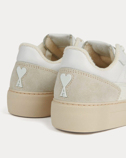 Ami Paris Arcade White Low Top Sneakers - 3