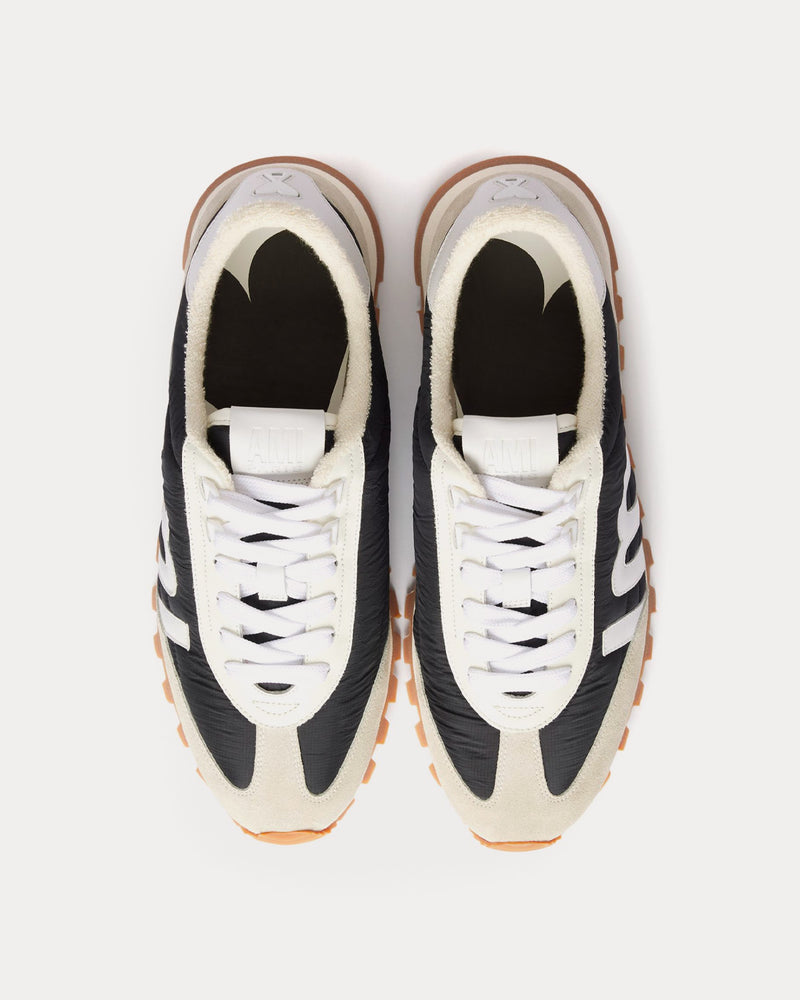 Ami Paris Running Black Low Top Sneakers - 2
