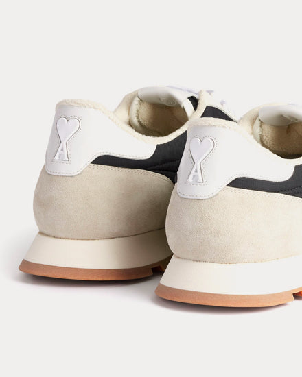 Ami Paris Running Black Low Top Sneakers - 4