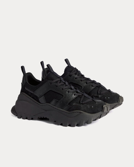 Ami Paris Lucky 9 Black Low Top Sneakers - 3