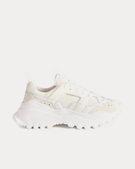 Ami Paris Lucky 9 White Low Top Sneakers - 1