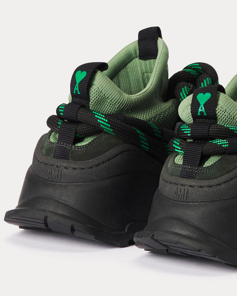 Ami Paris Otto Evergreen Low Top Sneakers - 3