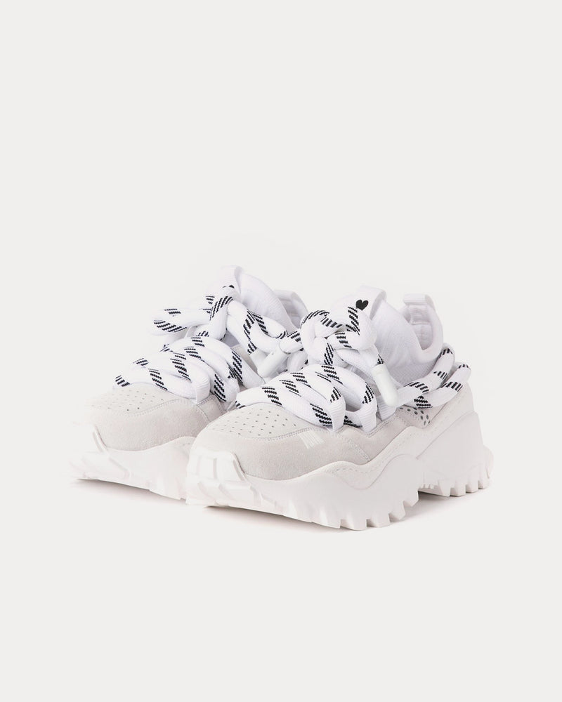 Ami Paris Otto White Low Top Sneakers - 2