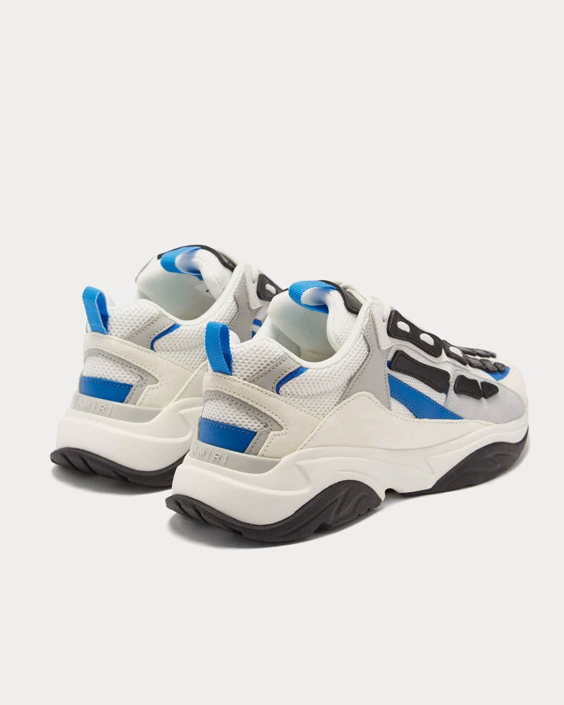 AMIRI Bone Runner White Low Top Sneakers - 3