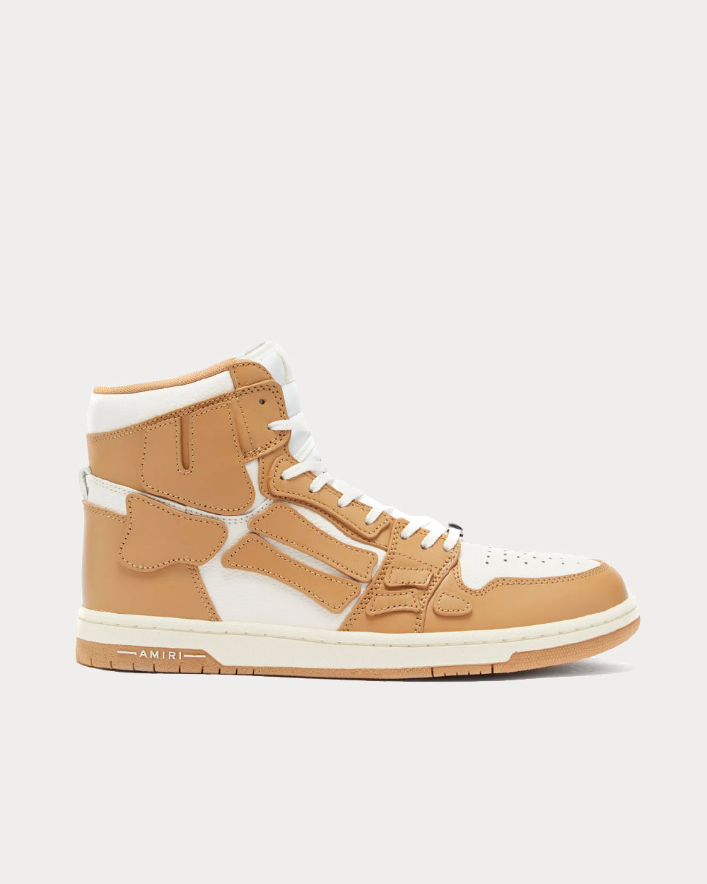 S.O.Z　AMIRI Skel Top sneaker TAN AMIRI Men's Skel Top Tan High Top Sneakers