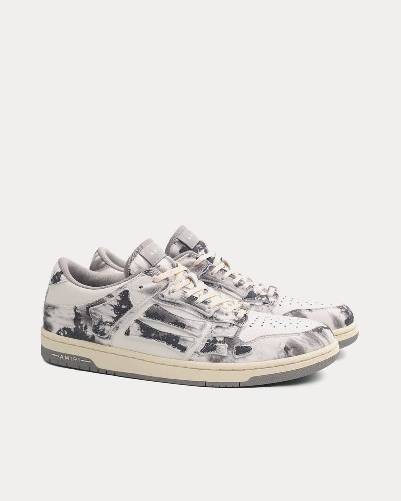 AMIRI Skel Top Tie Dye Grey Low Top Sneakers - 3