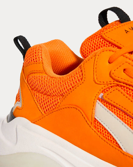 AMIRI Bone Runner Orange Low Top Sneakers - 5