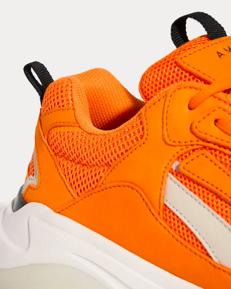 AMIRI Bone Runner Orange Low Top Sneakers - 5