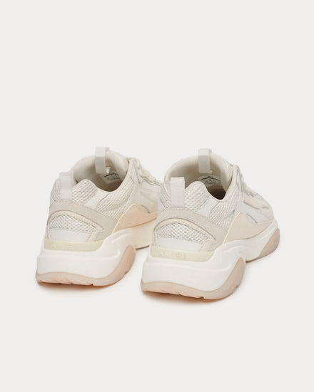 AMIRI Bone Runner Mixed White Low Top Sneakers - 4